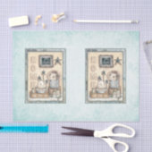 Nautical Beach Design Serie 15 Tissuepapier (Craft)