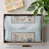 Nautical Beach Design Serie 15 Tissuepapier (Geschenk)