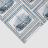 Nautical Beach Design Serie 19 Tissuepapier (Detail)