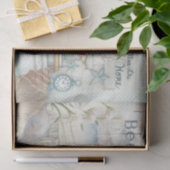 Nautical Beach Design Serie 1 Tissuepapier (Geschenk)