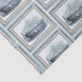 Nautical Beach Design Serie 20 Tissuepapier (Detail)