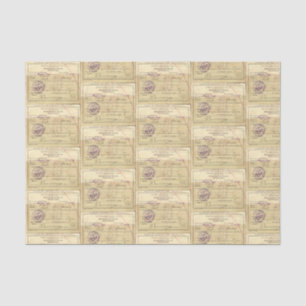 Nautical Beach Design Serie 24 Tissuepapier