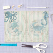Nautical Beach Design Serie 2 Tissuepapier (Craft)