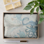 Nautical Beach Design Serie 2 Tissuepapier (Geschenk)