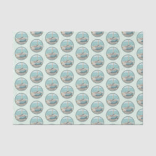 Nautical Beach Design Serie 6 Tissuepapier