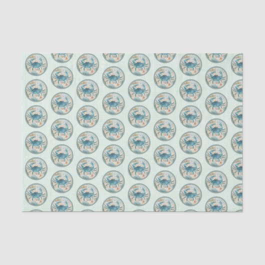 Nautical Beach Design Serie 7 Tissuepapier (Voorkant)
