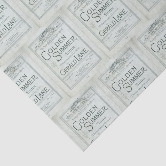 Nautical Beach Design Series 16 Tissuepapier (Detail)