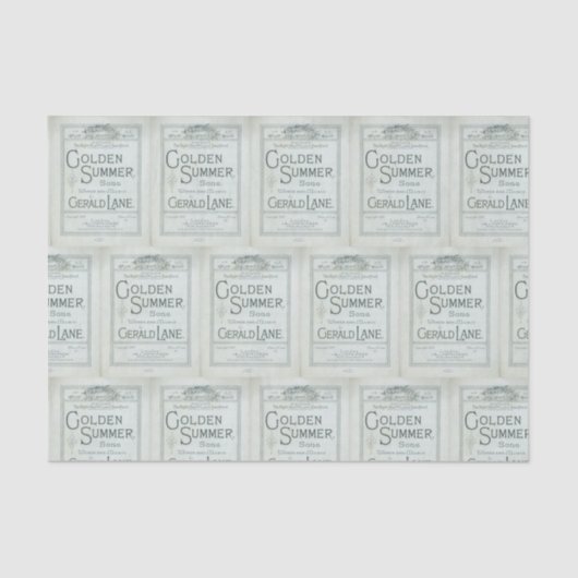 Nautical Beach Design Series 16 Tissuepapier (Voorkant)