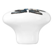 Nautical Beach Gnome Keramische Knop (Zijkant)