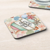 Nautical Beach House Bier Onderzetter (Linkerzijde)