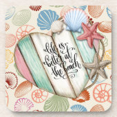 Nautical Beach House Bier Onderzetter (Voorkant)