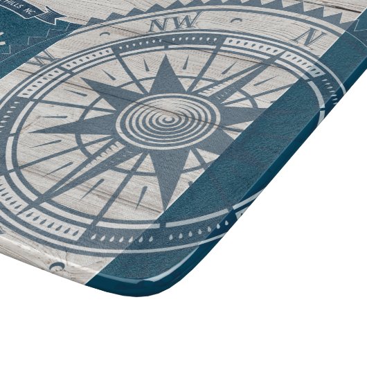 Nautical Beach House Snijplank (Hoek)