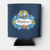 Nautical Beach Koelbox - srf Blikjeskoeler (Voorkant)