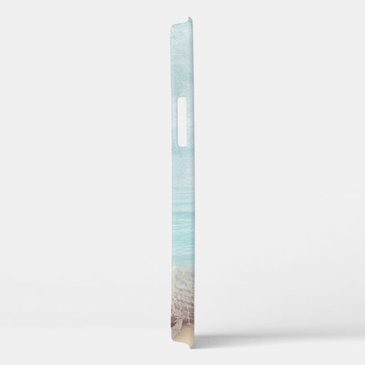 Nautical Beach Scène met roeiboot & Gevist net Case-Mate iPhone Case (Achterkant / Rechts)