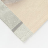 Nautical Beach Scène met roeiboot & Gevist net Fleece Deken (Hoek)