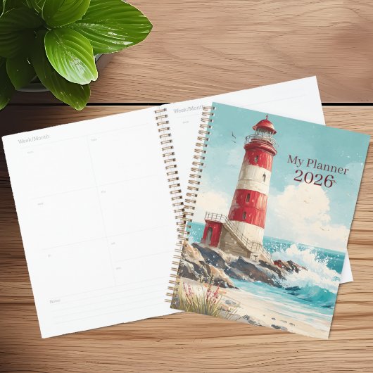 Nautical Beach Vuurtoren Planner
