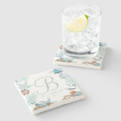 Nautical Beach Wedding | Aangepast Onderzetter voo (Zijkant)