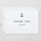 Nautical-bedankt-kaart Bedankkaart (Voorkant)