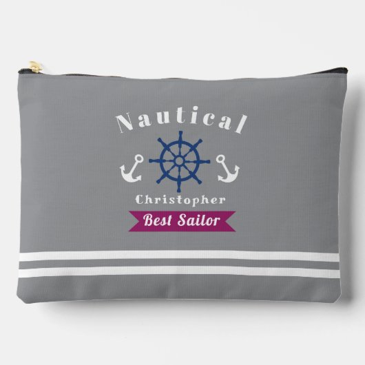 Nautical Best Sailor Grey Etui (Voorkant)