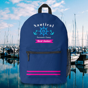 Nautical Best Sailor Navy Bedrukte Rugzak