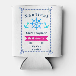 Nautical Best Sailor White Blikjeskoeler