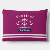 Nautical Best Sailor Wine Red Etui (Voorkant)