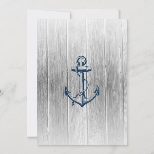 Nautical Birthday Invitation Kaart (Voorkant)