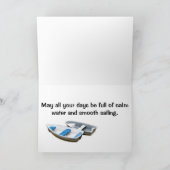 Nautical Birthday Kaart (Binnen)