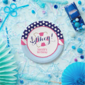 Nautical Birthday Party Borden Papieren Bordje (Feest)