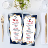 Nautical Birthday Party Food Menu