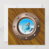 Nautical Birthday Party foto Kaart (Voorkant)