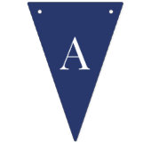 Nautical Blauw Anker Vlaggetjes (Derde vlag)