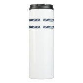 Nautical Blue Anchor Boat Name Thermosbeker (Achterkant)