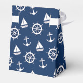 Nautical Blue Anchor Cadebox Bedankdoosjes (Achterkant)