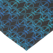 Nautical Blue Anchor Motif Tablecloth Tafelkleed (Gekanteld)