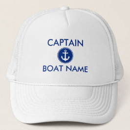 Nautical Blue Anchor Personalize Boat Captain Pet