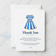 Nautical Blue And White Sailor Dress Party 