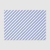 Nautical Blue and White Stripes - Weefselpapier Tissuepapier (Voorkant)