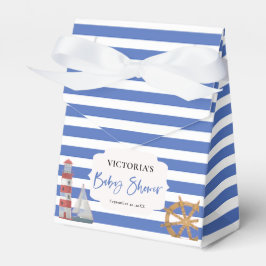 Nautical Blue Boy Baby shower Bedankdoosjes