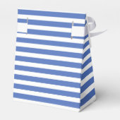 Nautical Blue Boy Baby shower Bedankdoosjes (Achterkant)