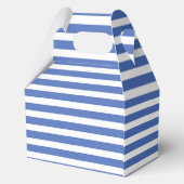 Nautical Blue Boy Baby shower Bedankdoosjes (Achterkant)