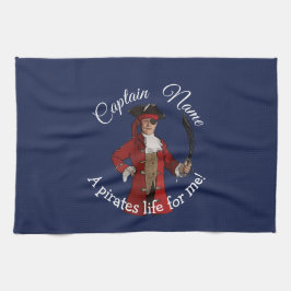 Nautical Blue Boy Party Pirate Theedoek