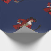 Nautical Blue Boy Pirate Cadeaupapier (Hoek)