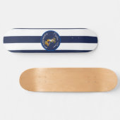 Nautical Blue Boy Pirate Skateboard (Horizontaal)