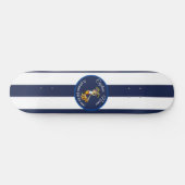 Nautical Blue Boy Pirate Skateboard (Horizontaal)