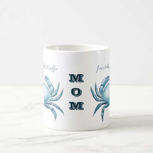  Nautical Blue Crab Mam is Crabby zonder Koffiemok (Center)