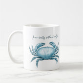  Nautical Blue Crab Mam is Crabby zonder Koffiemok (Links)