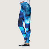 Nautical Blue Jellyfish Marine Life Leggings (Links)