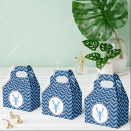 Nautical Blue Lobster kust  Bedankdoosjes