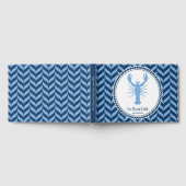 Nautical Blue Lobster kust Gastenboek (Volledig)